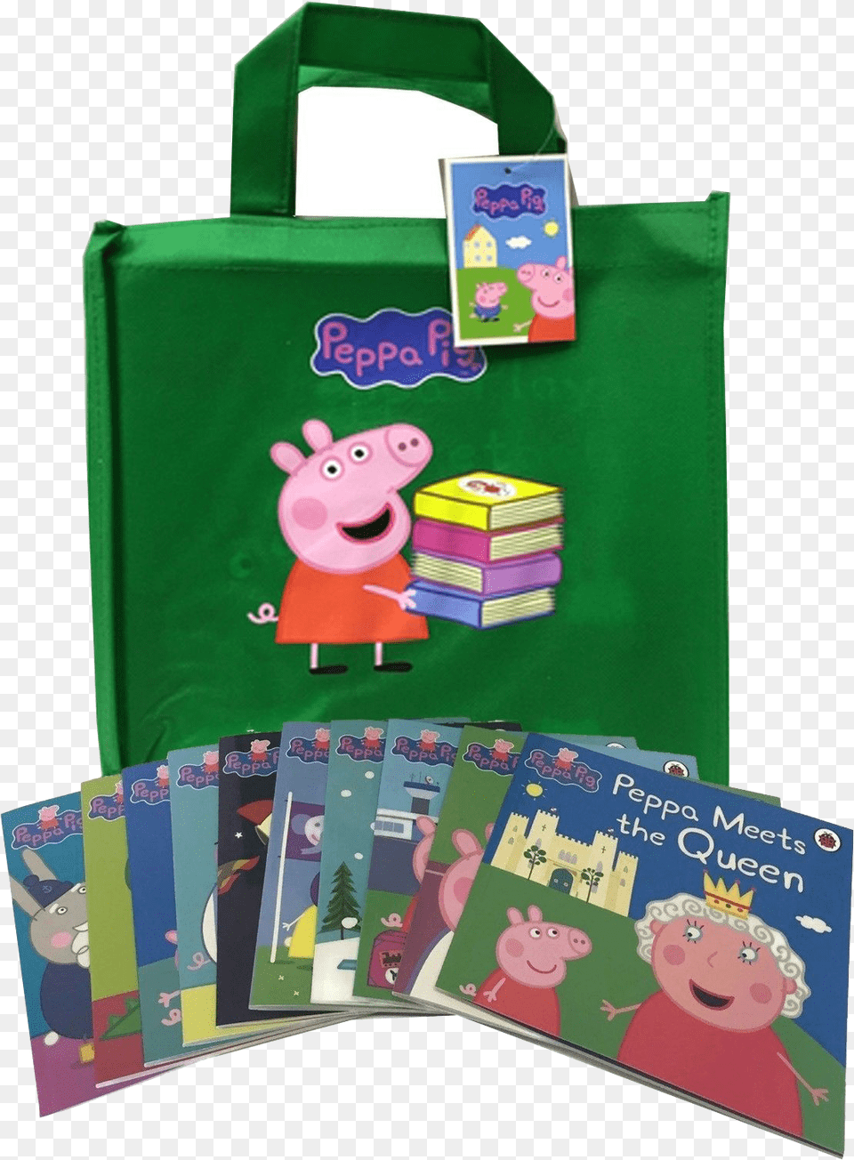 Peppa Pig, Bag, Toy, Baby, Person Free Transparent Png