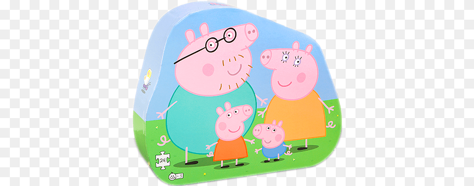 Peppa Pig, Birthday Cake, Cake, Cream, Dessert Free Png Download