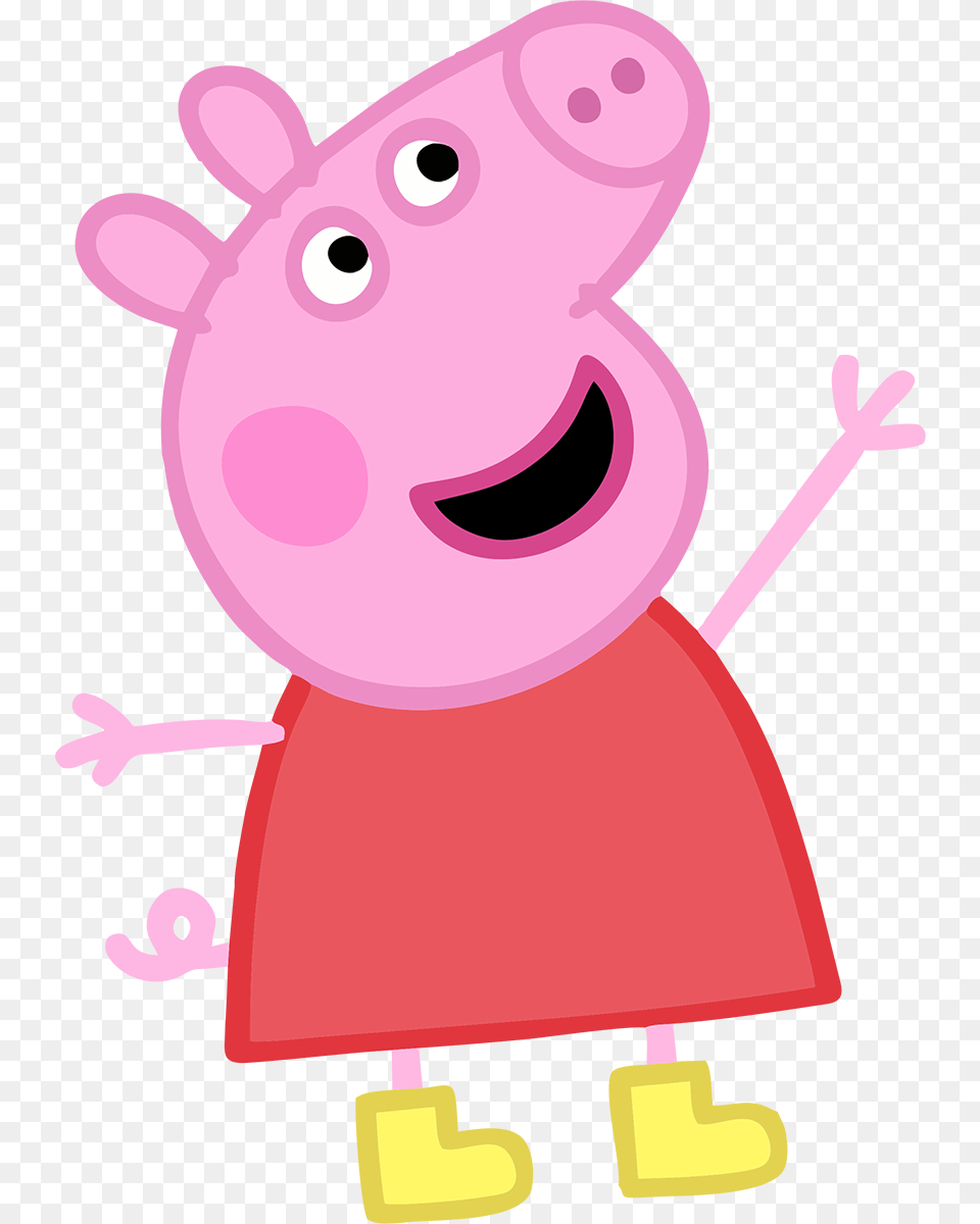 Peppa Pig, Cartoon, Face, Head, Person Free Png Download