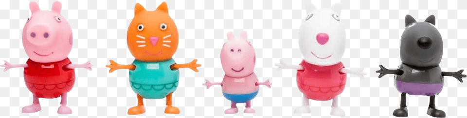 Peppa Pig Cartoon, Toy, Baby, Person, Plush Free Png