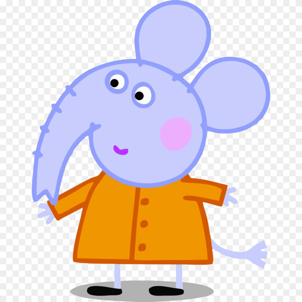 Peppa Pig Elephant, Clothing, Coat, Baby, Person Free Transparent Png
