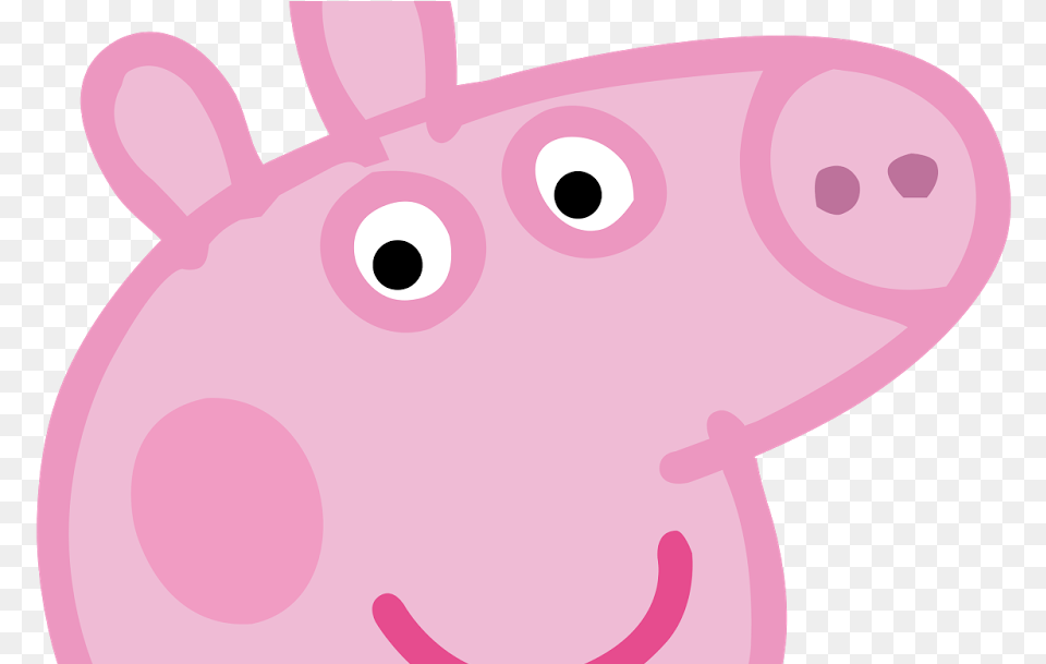 Peppa Pig Face, Animal Png Image