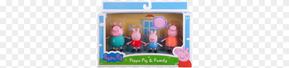 Peppa Pig Family 4 Pack Peppa Pig Peppa Amp Friends Family Pack, Toy Png Image