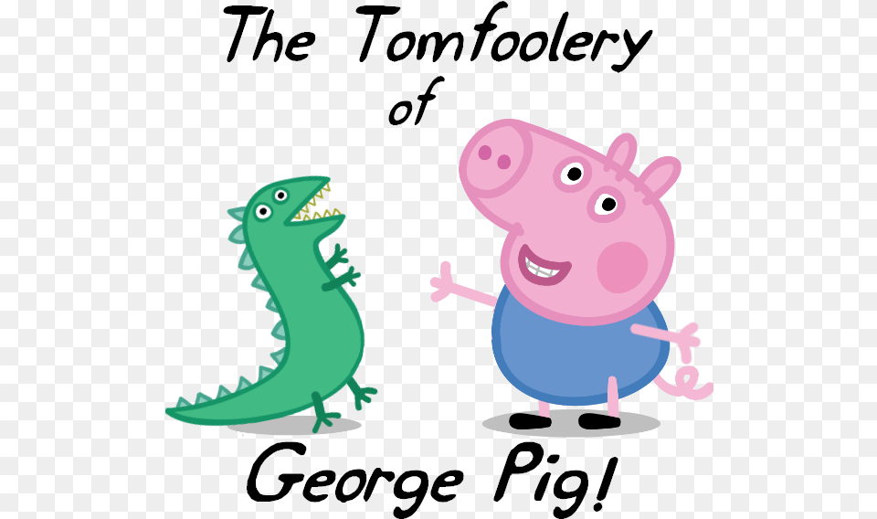 Peppa Pig Fanon Wiki George Pig And Dinosaur, Animal, Fish, Sea Life, Shark Free Png