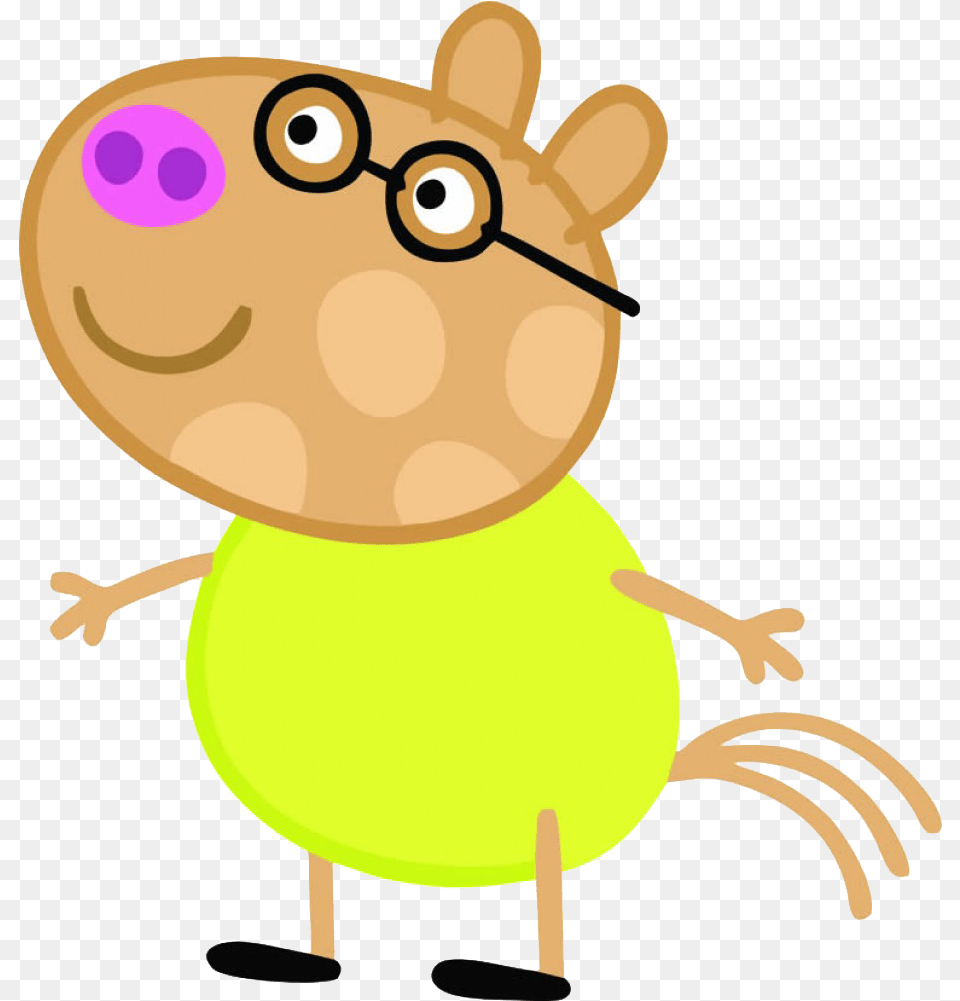 Peppa Pig Friends Peppa Pig Characters, Animal, Bear, Mammal, Wildlife Free Transparent Png