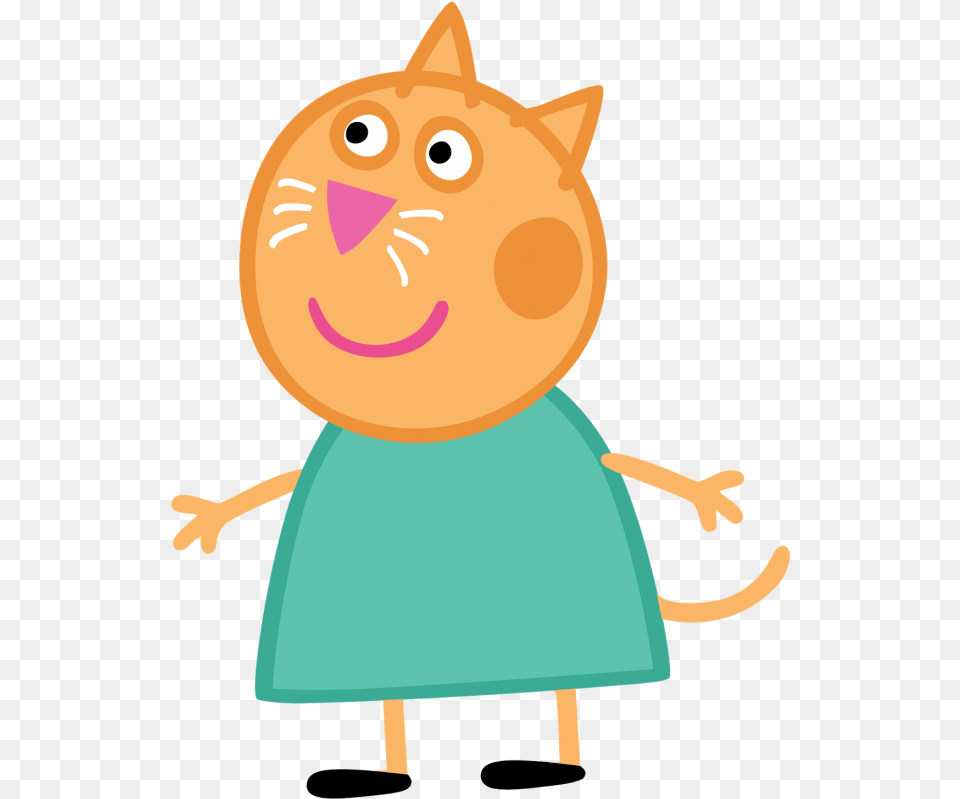 Peppa Pig Friends Vector Clipart Psd Peppa Pig Cat, Animal, Kangaroo, Mammal Free Png Download