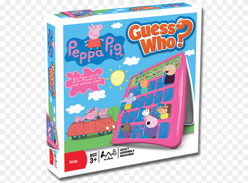Peppa Pig Guess Who Peppa Pig Guess Who Board Game Family Kids, Machine, Wheel Png