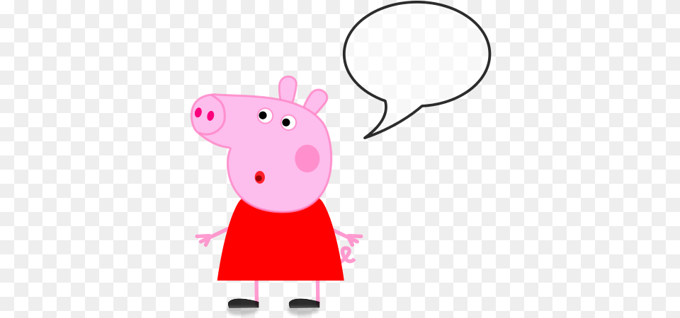 Peppa Pig Hd Clip Art, Balloon, Toy, People, Person Free Png