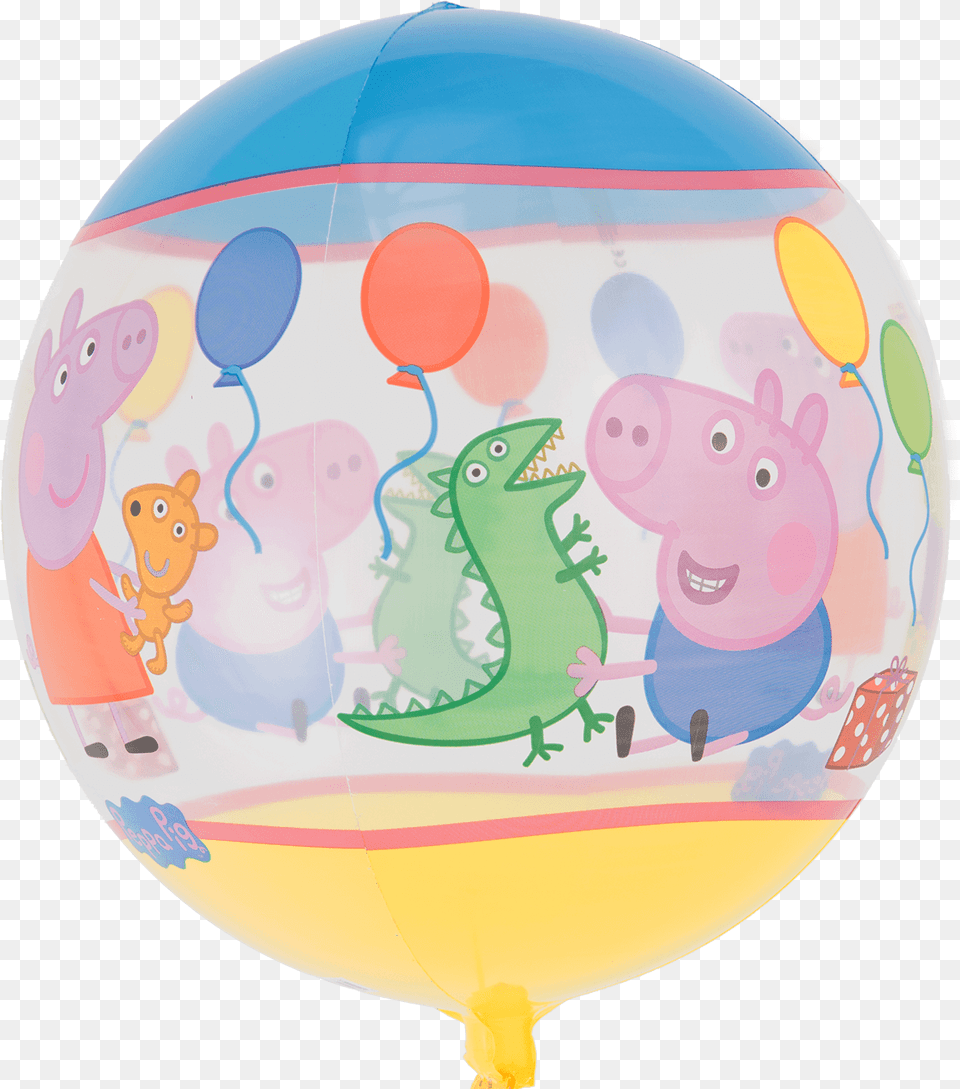 Peppa Pig Orbz Peppa Pig George Dinosaur, Balloon, Baby, Person, Face Png Image