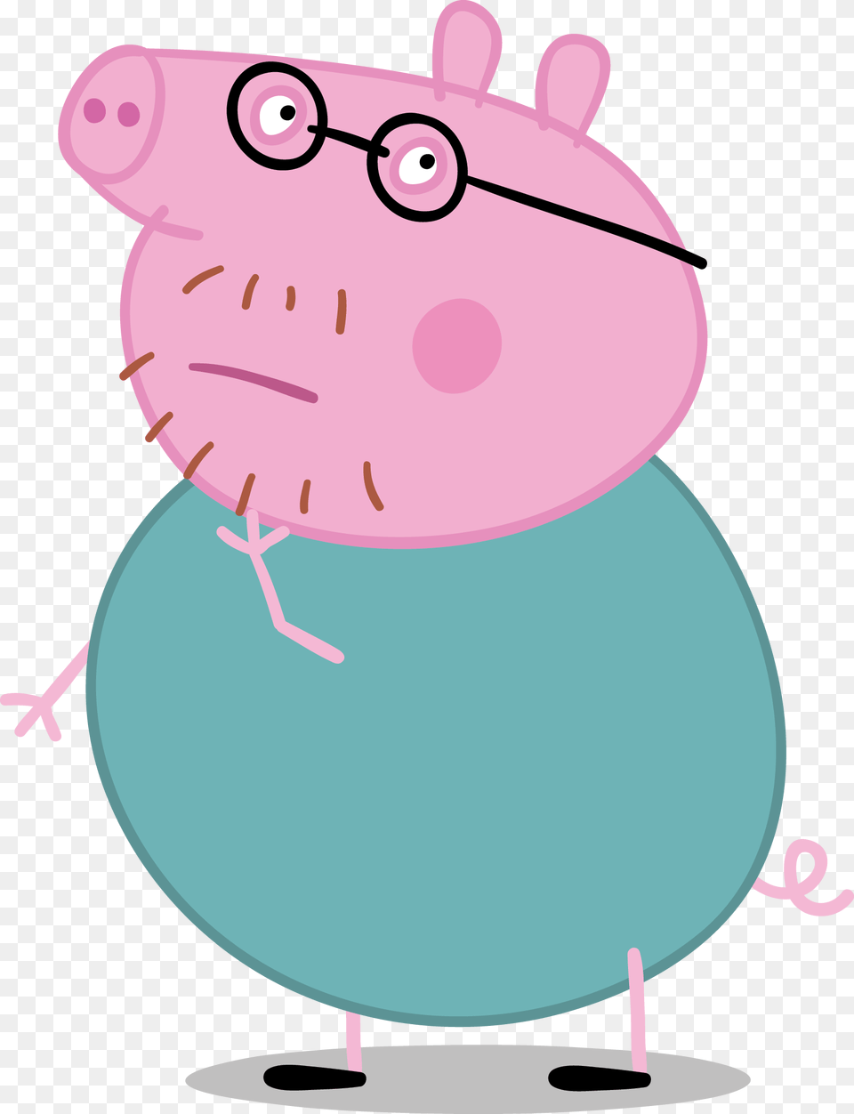 Peppa Pig Pap Pig, Balloon Free Transparent Png