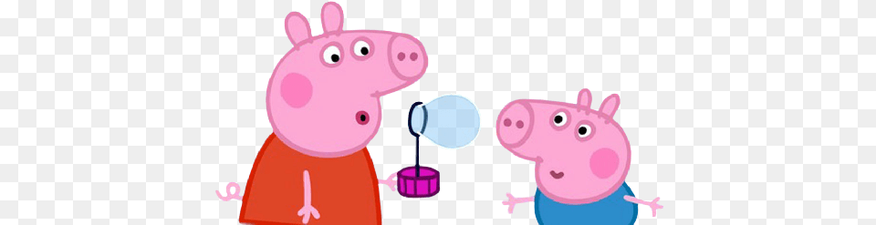 Peppa Pig Party Images Cartoon Peppa Pig Y Su Familia, Animal, Bear, Mammal, Wildlife Png Image