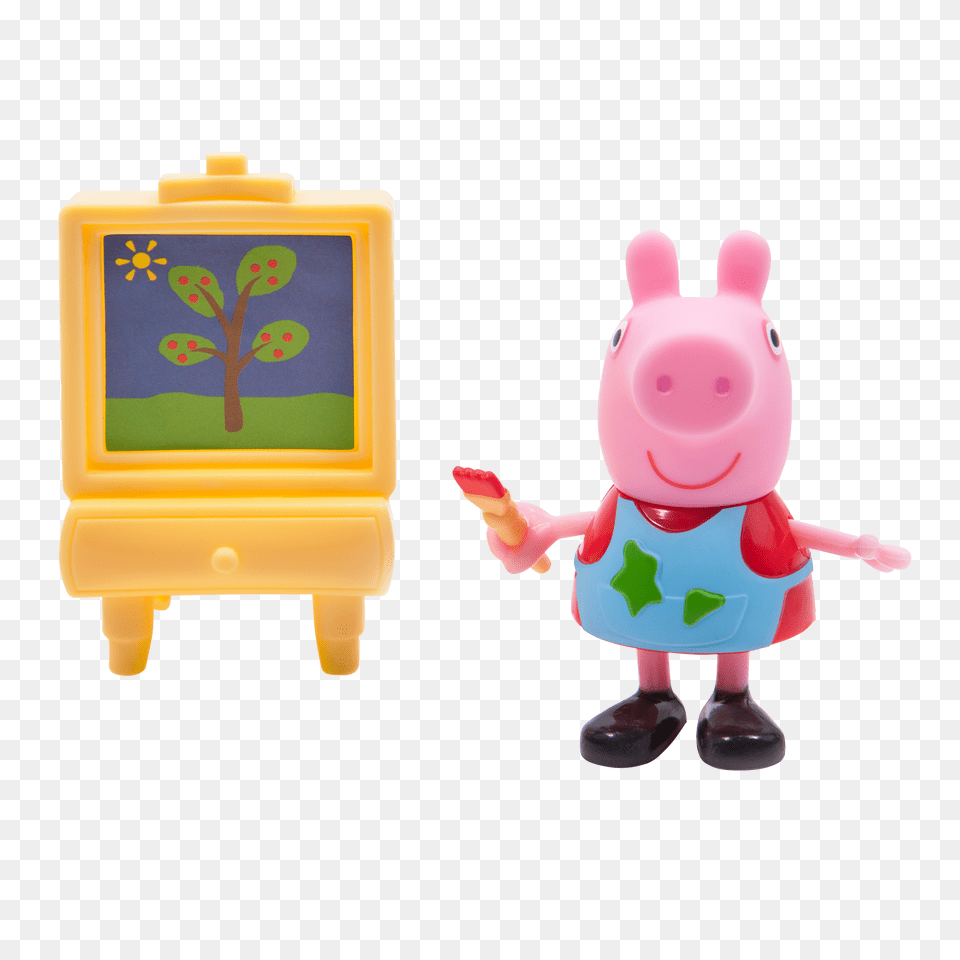 Peppa Pig Peppa W Painting, Toy Png