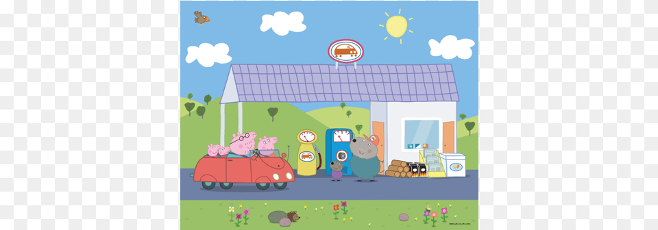 Peppa Pig Puzzle Amp Build 2d 3d Peppa Pig Puzzle Amp Build 2d 3d, Outdoors, Machine, Wheel Free Png Download