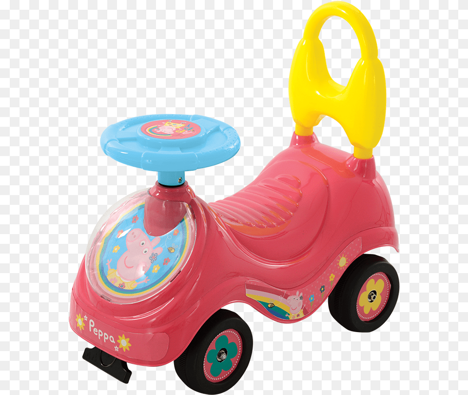 Peppa Pig Scooter Clipart, Wheel, Machine, Tool, Plant Free Transparent Png