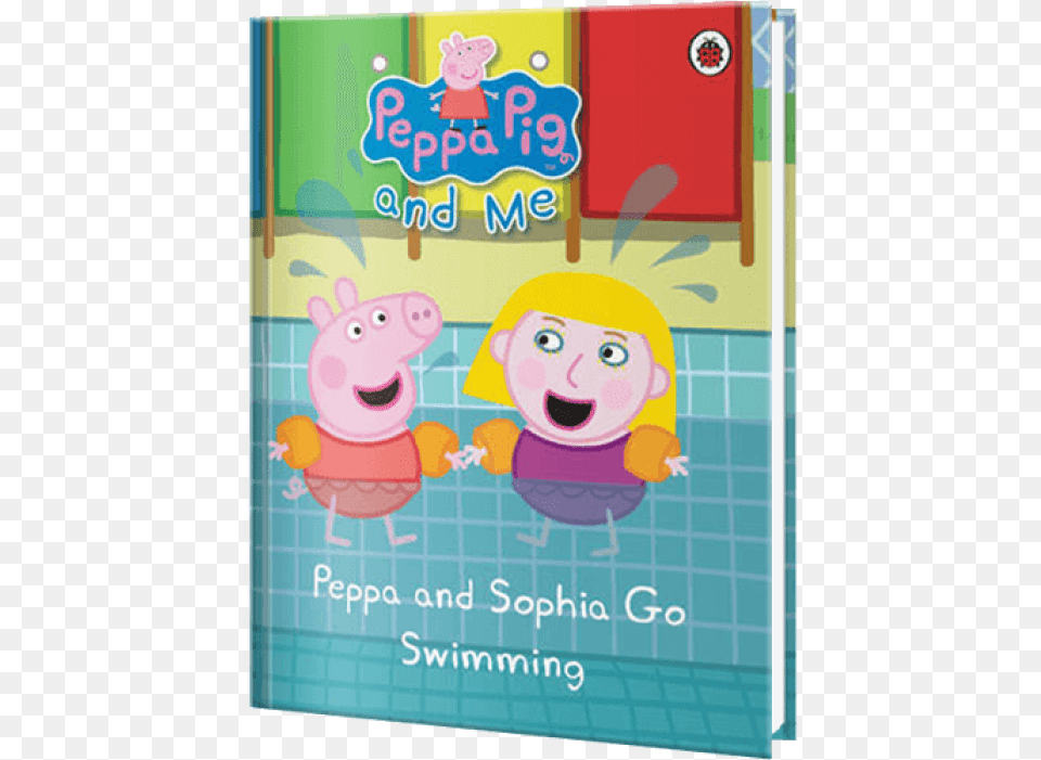 Peppa Pig Swimming Name, Envelope, Greeting Card, Mail, Face Free Png Download