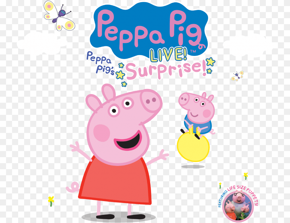 Peppa Pig39s Surprise Tour Fall Peppa Pig, Baby, Person, Animal, Bear Png