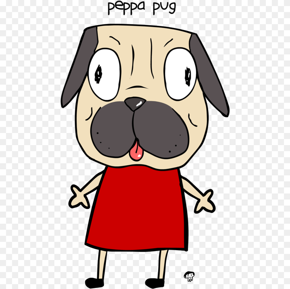 Peppa Pug By Creepyboy Pug Peppa, Baby, Person, People, Animal Free Png