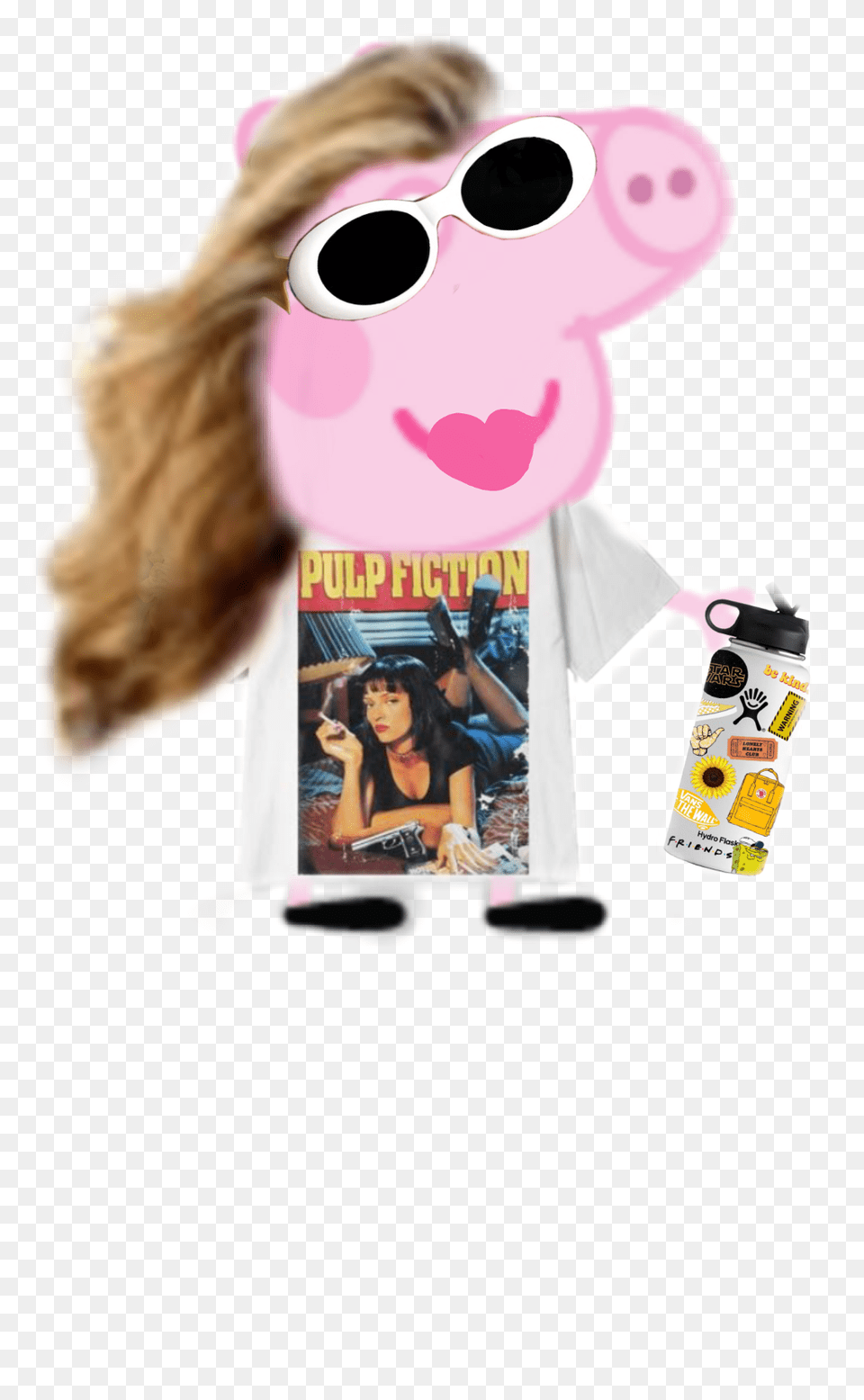 Peppapig Peppa Pig Vscopig Vscogirl Peppapigmeme, Accessories, Sunglasses, Advertisement, Poster Png