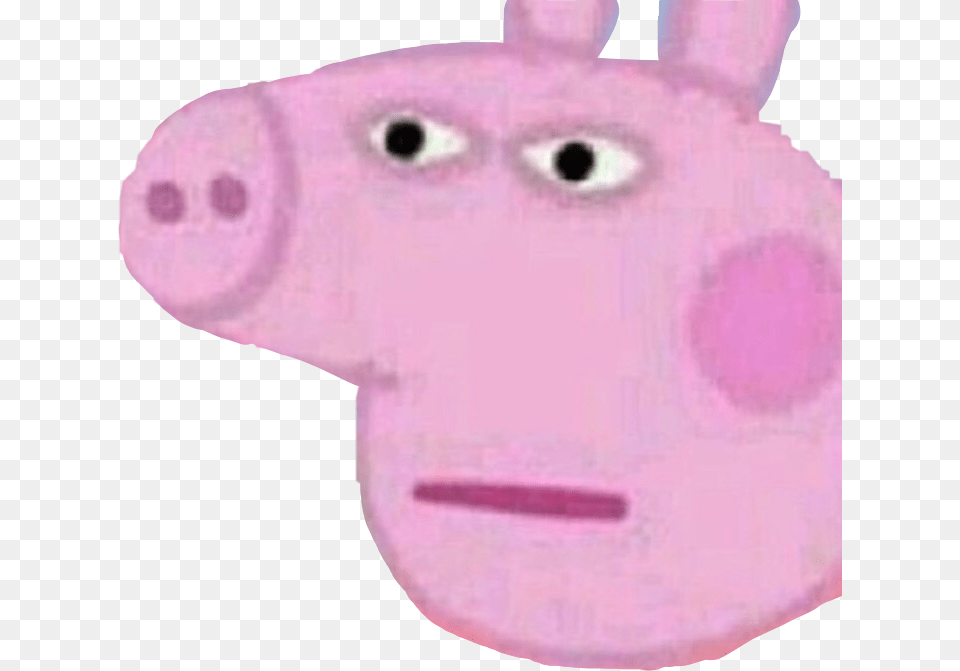 Peppapig Pink Pig Facepalm Pig Freetoedit, Baby, Person, Face, Head Png