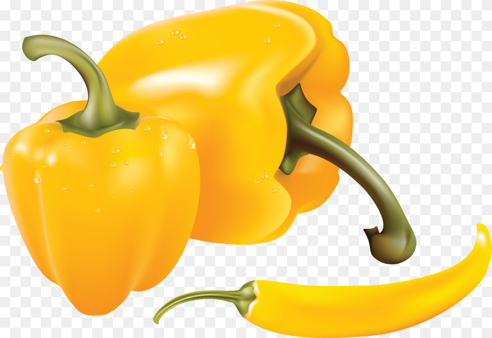 Pepper, Bell Pepper, Food, Plant, Produce Free Transparent Png
