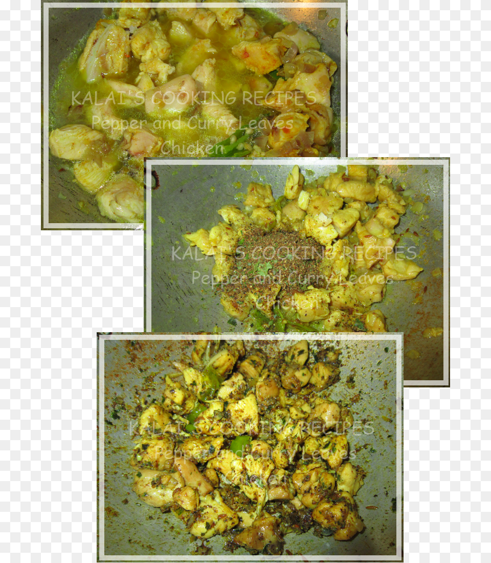 Pepper And Curry Leaves Chicken Sukka Curry Tree, Food, Cauliflower, Plant, Produce Png