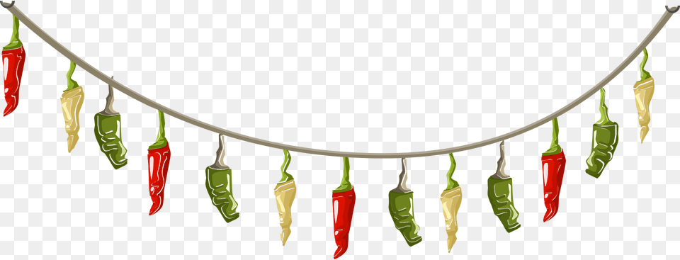 Pepper Ceiling Decor Clipart, Food, Plant, Produce, Vegetable Png Image