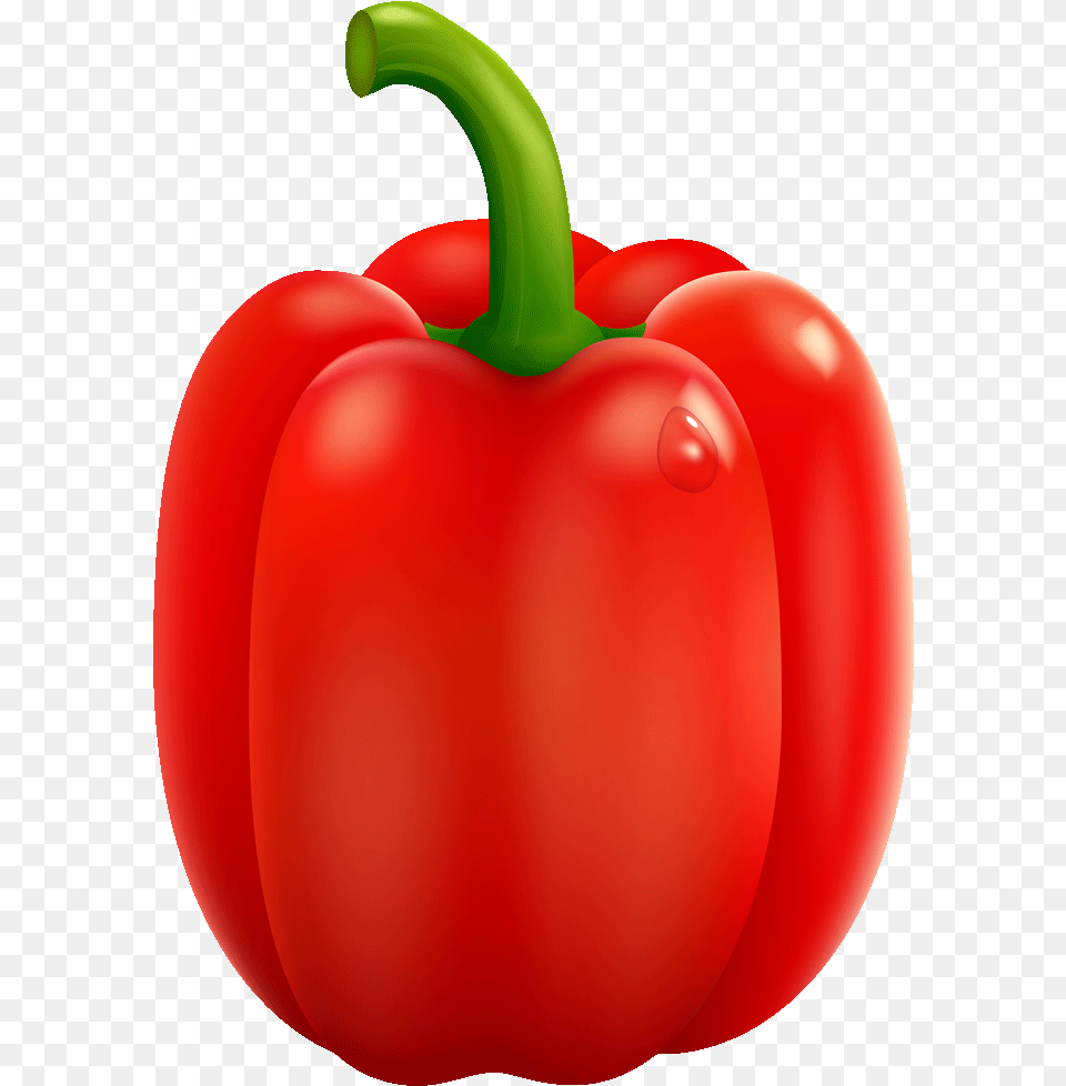 Pepper Clip Art Pepper Clipart Cartoon Bell Pepper, Bell Pepper, Food, Plant, Produce Free Png