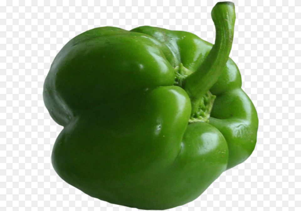 Pepper Clipart Green Vegetable Green Pepper, Bell Pepper, Food, Plant, Produce Free Transparent Png