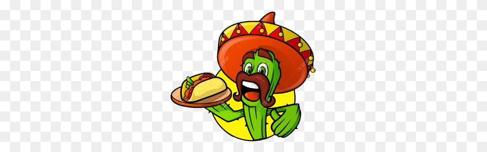 Pepper Clipart Mexican Restaurant, Clothing, Hat, Sombrero, Device Free Png