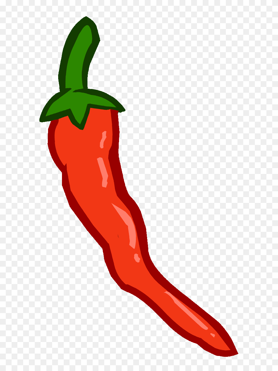 Pepper Clipart Red Fruit, Food, Plant, Produce, Vegetable Free Png Download