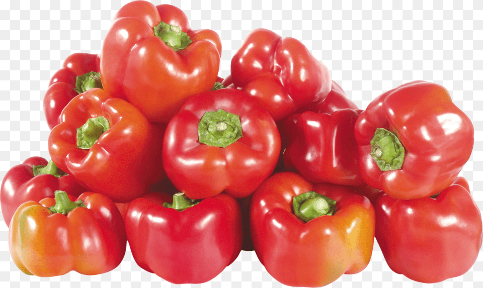 Pepper Image Red Bell Pepper Background, Bell Pepper, Food, Plant, Produce Png