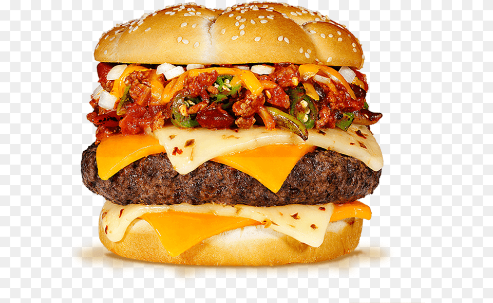 Pepper Jack Cheese Burger, Food Free Transparent Png