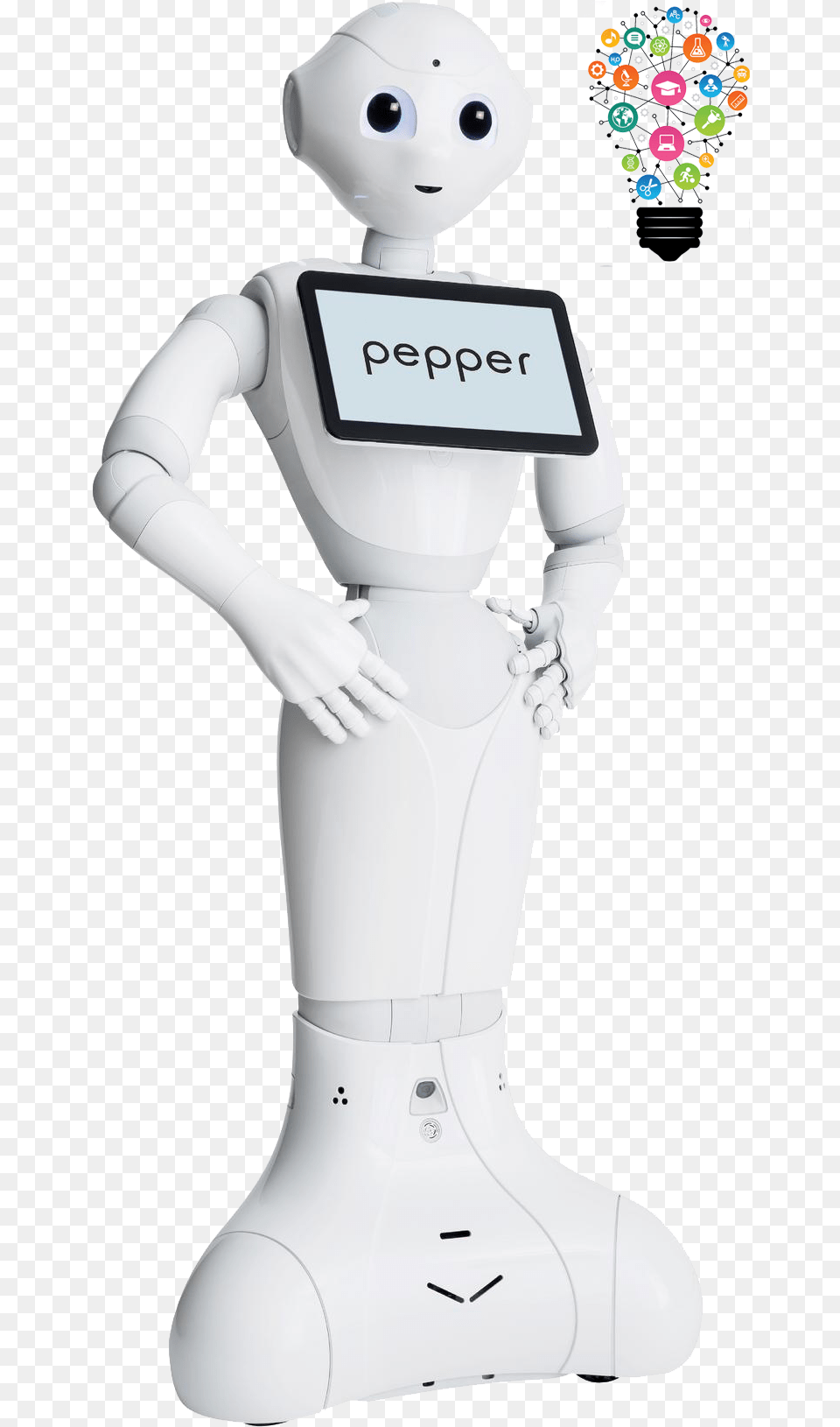 Pepper Robot For Research Robby Pepper Robot, Adult, Female, Person, Woman Free Transparent Png