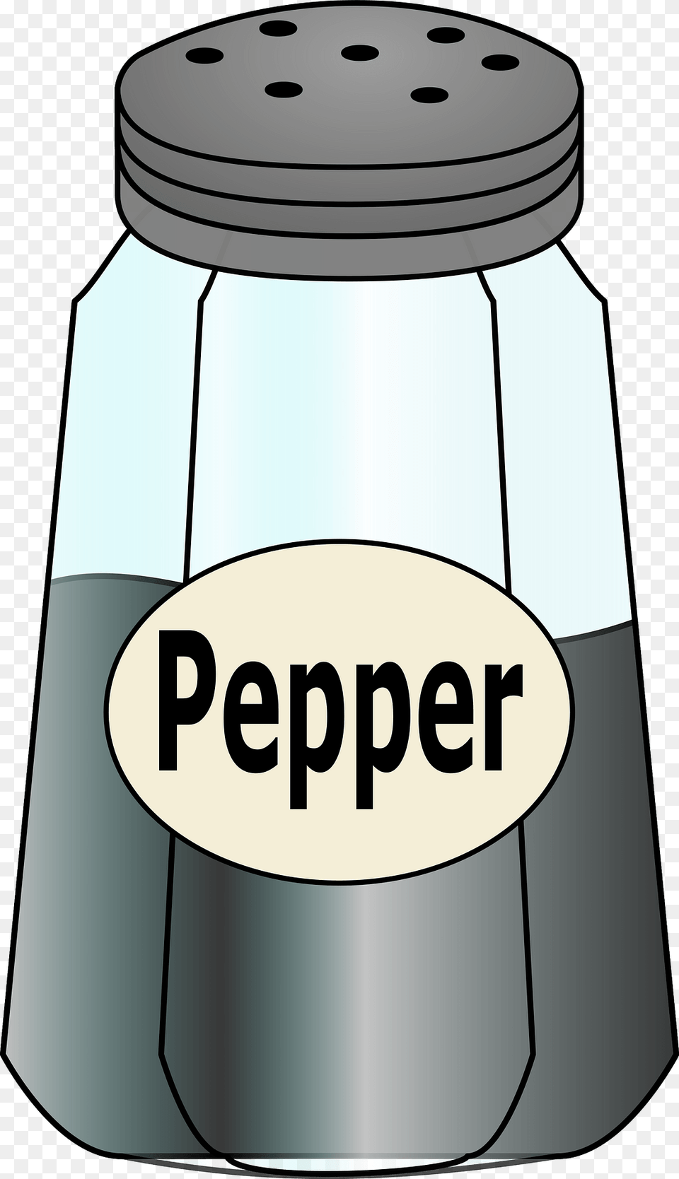 Pepper Shaker Clipart, Jar, Bottle Free Png