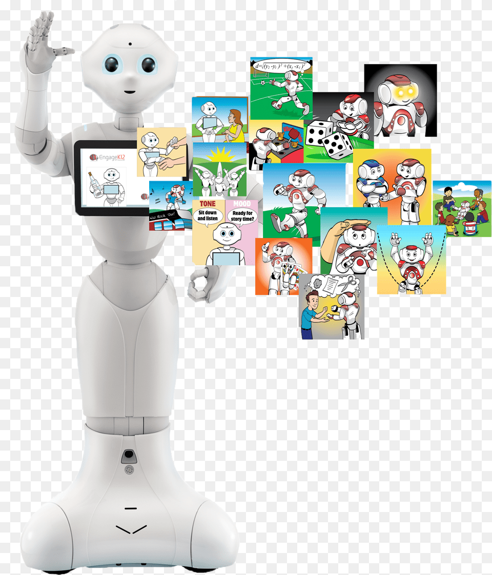Pepper The Robot, Baby, Person, Face, Head Free Png