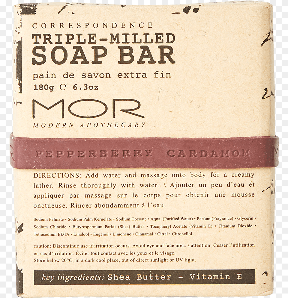 Pepperberry Cardamom Triple Milled Soap Box Soap Box Directions, Advertisement, Poster, Text, Book Free Transparent Png