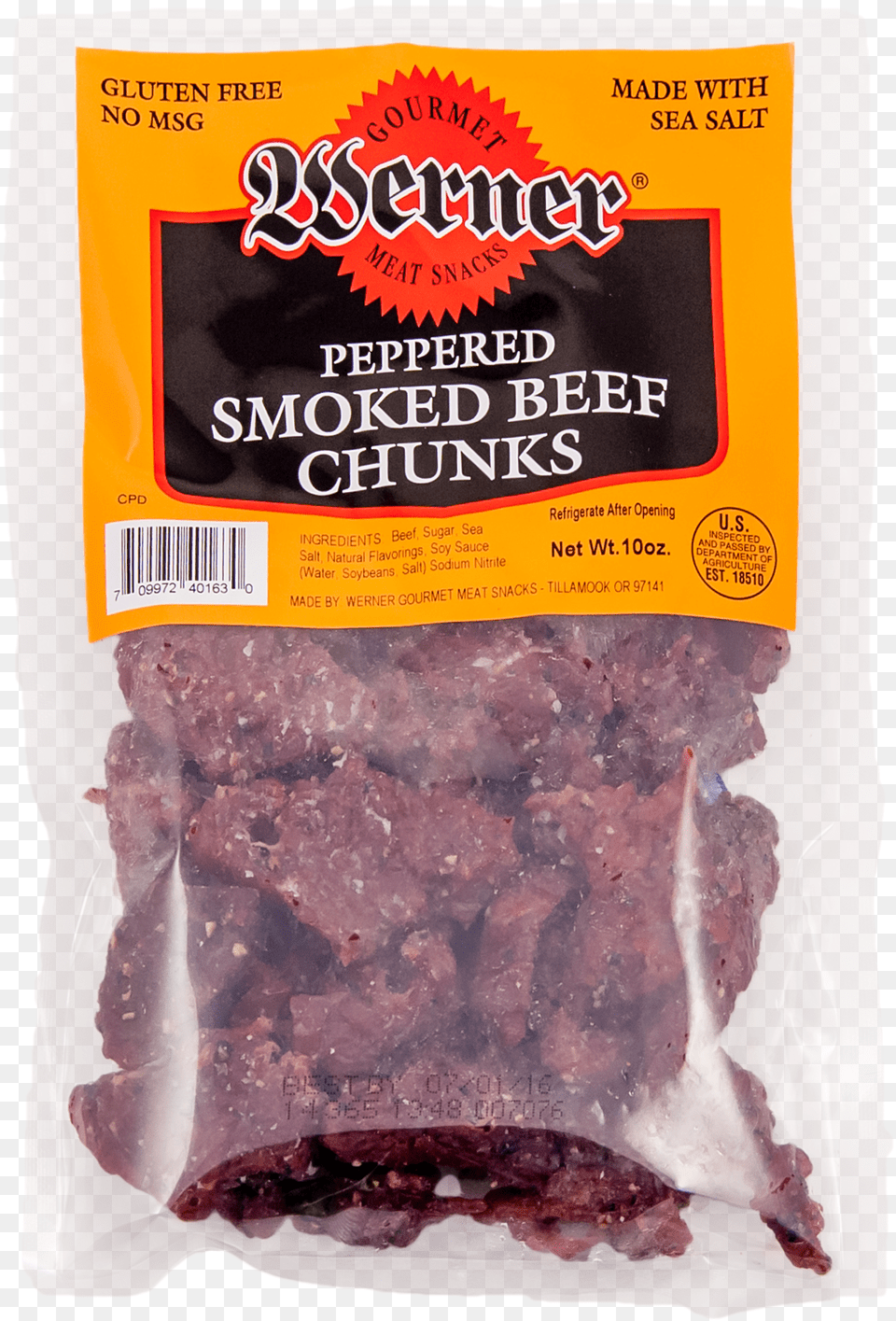 Peppered Smoked Beef Chunksclass Venison, Food, Meat, Book, Publication Free Png Download