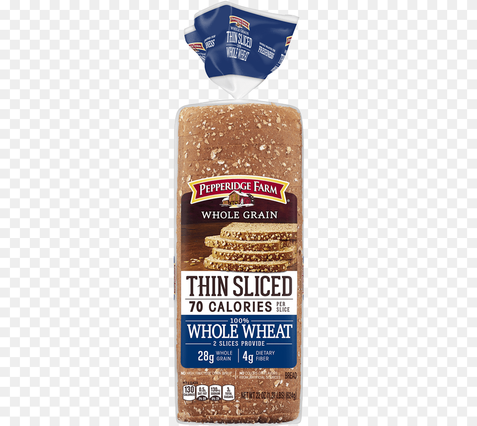 Pepperidge Farm Thin Whole Wheat Bread, Advertisement, Food, Ketchup Free Png