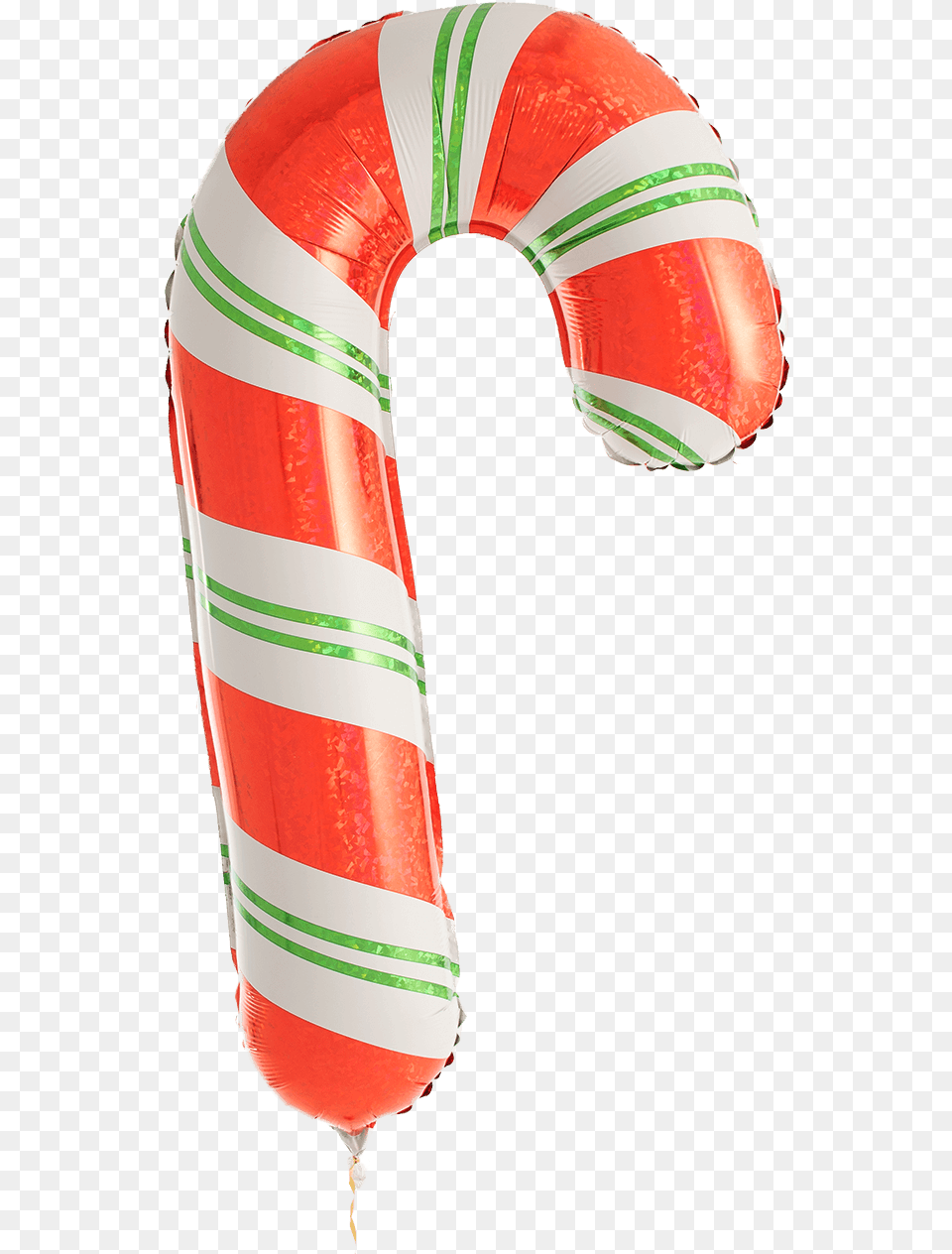 Peppermint Candy Cane Helium Filled Balloon Stick Candy, Food, Sweets Png Image