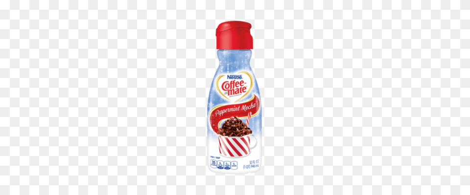 Peppermint Mocha Coffee Creamer Liquid Coffee, Food, Ketchup, Cup Free Png Download