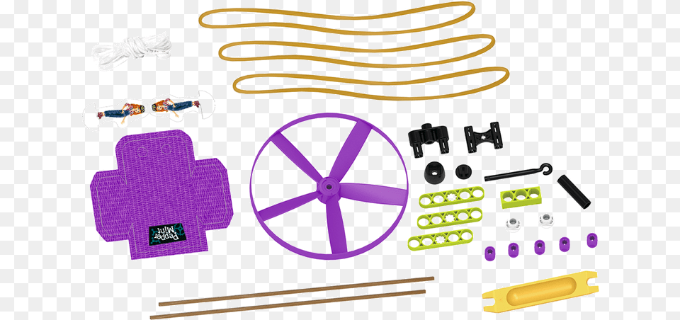 Peppermint Propeller Racer U2013 Gigotoys Clip Art, Machine, Spoke, Wheel, Purple Free Png Download