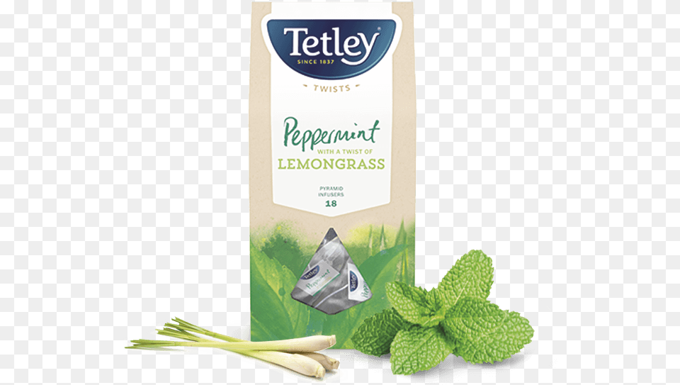 Peppermint Tea With A Twist Of Lemongrass Leaf Vegetable, Herbal, Herbs, Mint, Plant Free Png