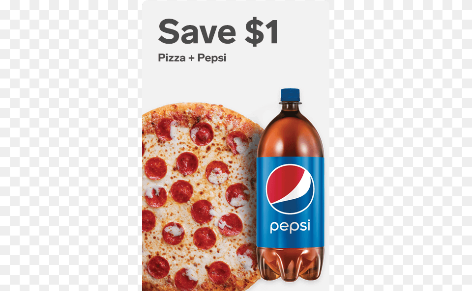 Pepperoni, Advertisement, Food, Pizza, Bottle Png Image