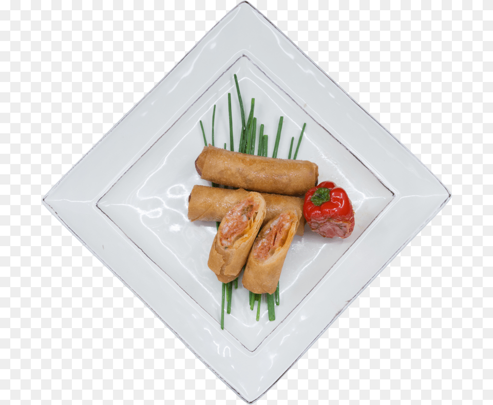 Pepperoni Pizza Egg Rolls2 Cheese Roll, Food, Food Presentation, Plate, Meal Png