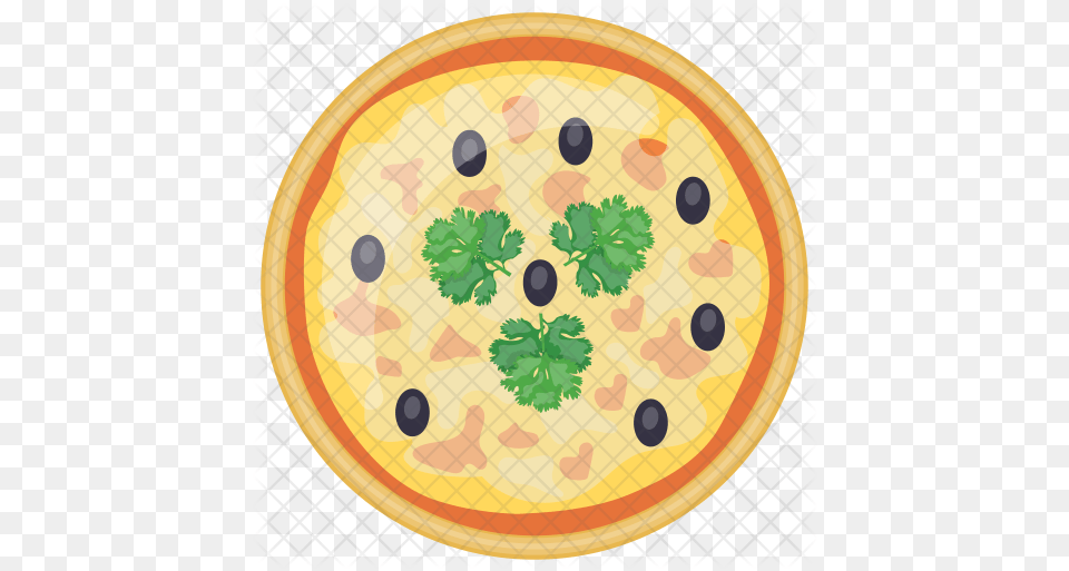 Pepperoni Pizza Icon Lactobacillus Casei Bl23 Strain, Herbs, Plant, Food, Parsley Free Png