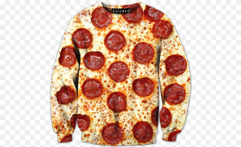 Pepperoni Pizza Sweatshirt Kids Pizza Shirt, Food Free Png