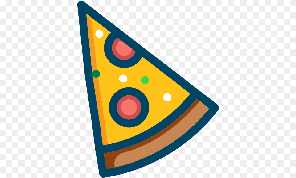 Pepperoni Pizza Vector Image Pizza Vector, Clothing, Hat, Party Hat Free Transparent Png