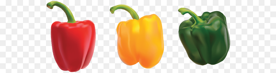 Peppers Bell Pepper Sweet Pepper Vegetables Capsicum Clipart, Bell Pepper, Food, Plant, Produce Png Image