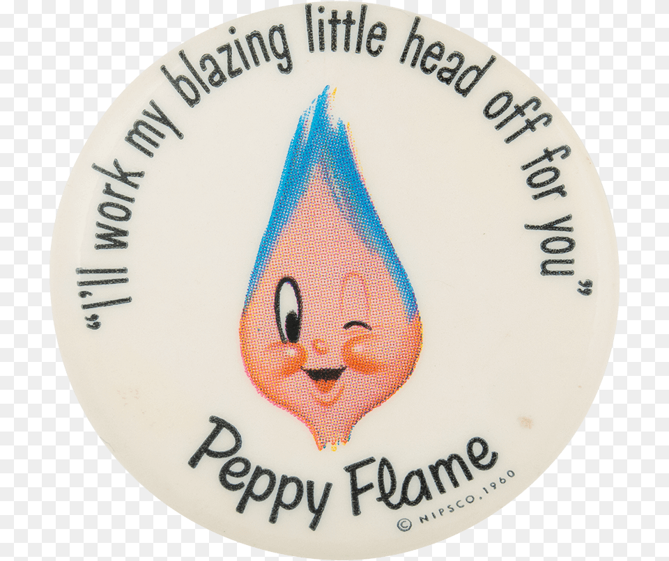 Peppy Flame Label, Badge, Logo, Symbol, Person Png Image