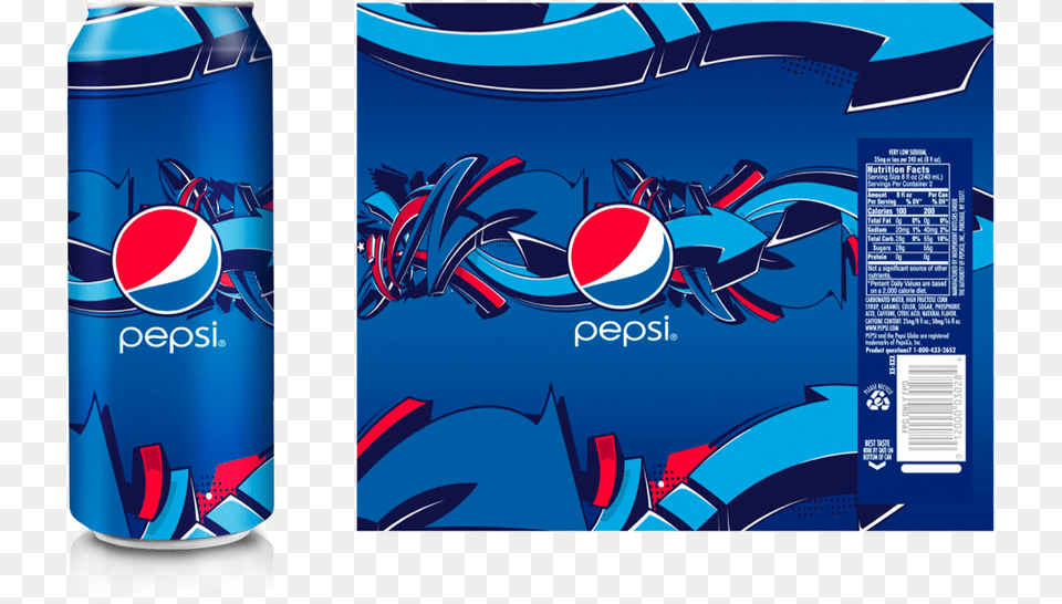 Pepsi 24oz Can, Tin Free Png Download